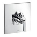 Single Handle Thermostatic Valve Trim in Polished Chrome