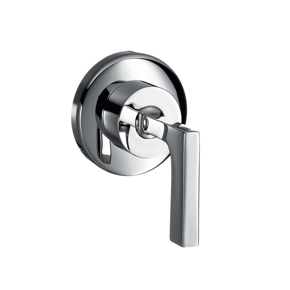 AXOR Polished Chrome Volume Control Trim with Single Lever Handle 