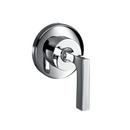 Single Handle Volume Control Valve Trim in Polished Chrome