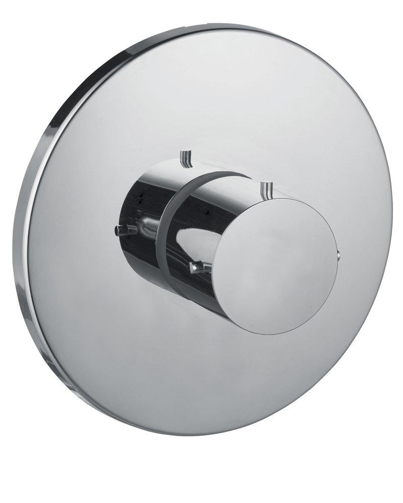 AXOR Polished Chrome Thermostatic Valve Trim with Single Knob Handle 