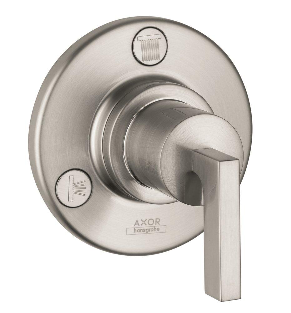 AXOR Brushed Nickel Single Handle Bathtub & Shower Faucet (Trim Only) 