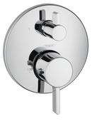 Hansgrohe Polished Chrome Thermostatic Trim with Volume Control 