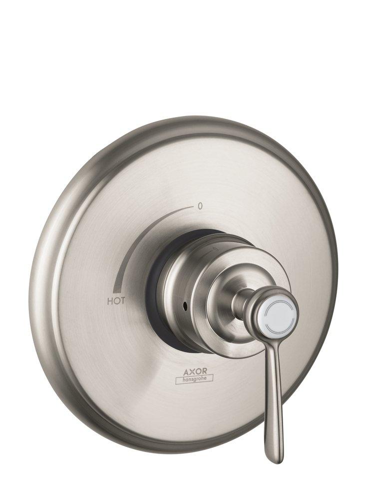 AXOR Brushed Nickel Single Handle Bathtub & Shower Faucet (Trim Only) 