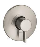 Hansgrohe Brushed Nickel Pressure Balancing Trim with Single Lever Handle 