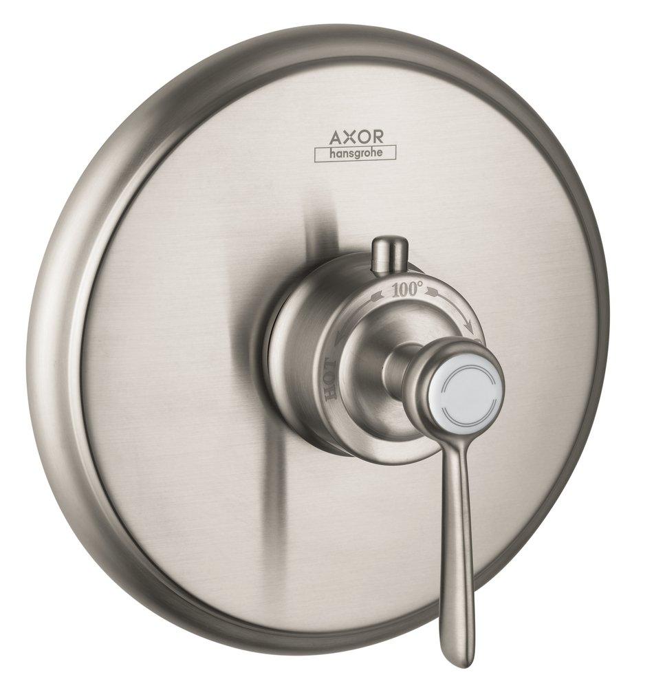 AXOR Brushed Nickel Single Lever Handle Thermostatic Trim 
