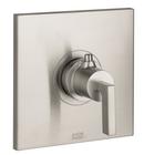 Single Handle Thermostatic Valve Trim in Brushed Nickel