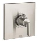 AXOR Brushed Nickel 13 gpm Thermostatic Trim with Single Lever Handle 