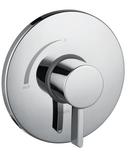 Hansgrohe Polished Chrome Pressure Balancing Trim with Single Lever Handle 