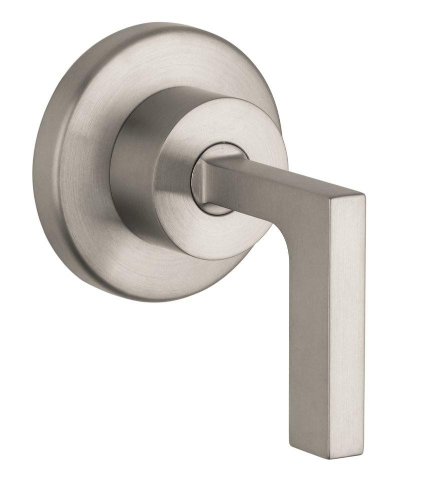 AXOR Brushed Nickel Volume Control Trim with Single Lever Handle 