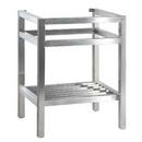 MIR32198A and MIR42191A Lavatories in Polished Chrome Console Leg