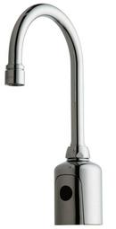 Chicago Faucets Polished Chrome No Handle Sensor Bathroom Sink Faucet 