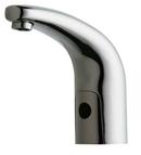 Chicago Faucets Polished Chrome No Handle Sensor Bathroom Sink Faucet 