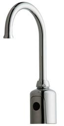 Chicago Faucets Polished Chrome No Handle Sensor Bathroom Sink Faucet 