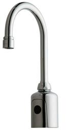 Chicago Faucets Polished Chrome No Handle Sensor Bathroom Sink Faucet 