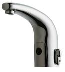 Chicago Faucets Polished Chrome No Handle Sensor Bathroom Sink Faucet 