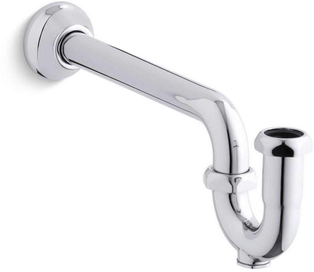 KOHLER Polished Chrome 1-1/4 in. Brass P-Trap 