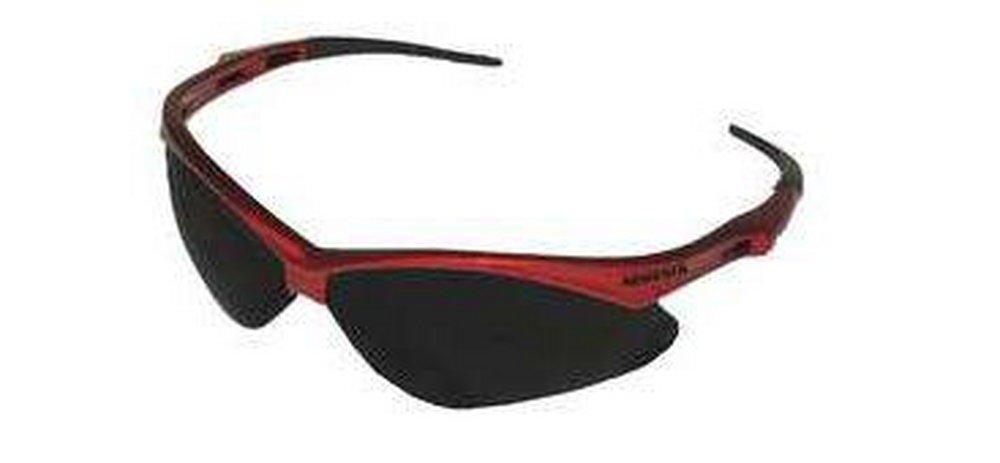 Jackson Safety Red Safety Glasses with Red Frame without Cord 