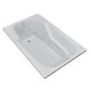 42 x 72 in. Whirlpool Drop-In Bathtub with Left Drain in White