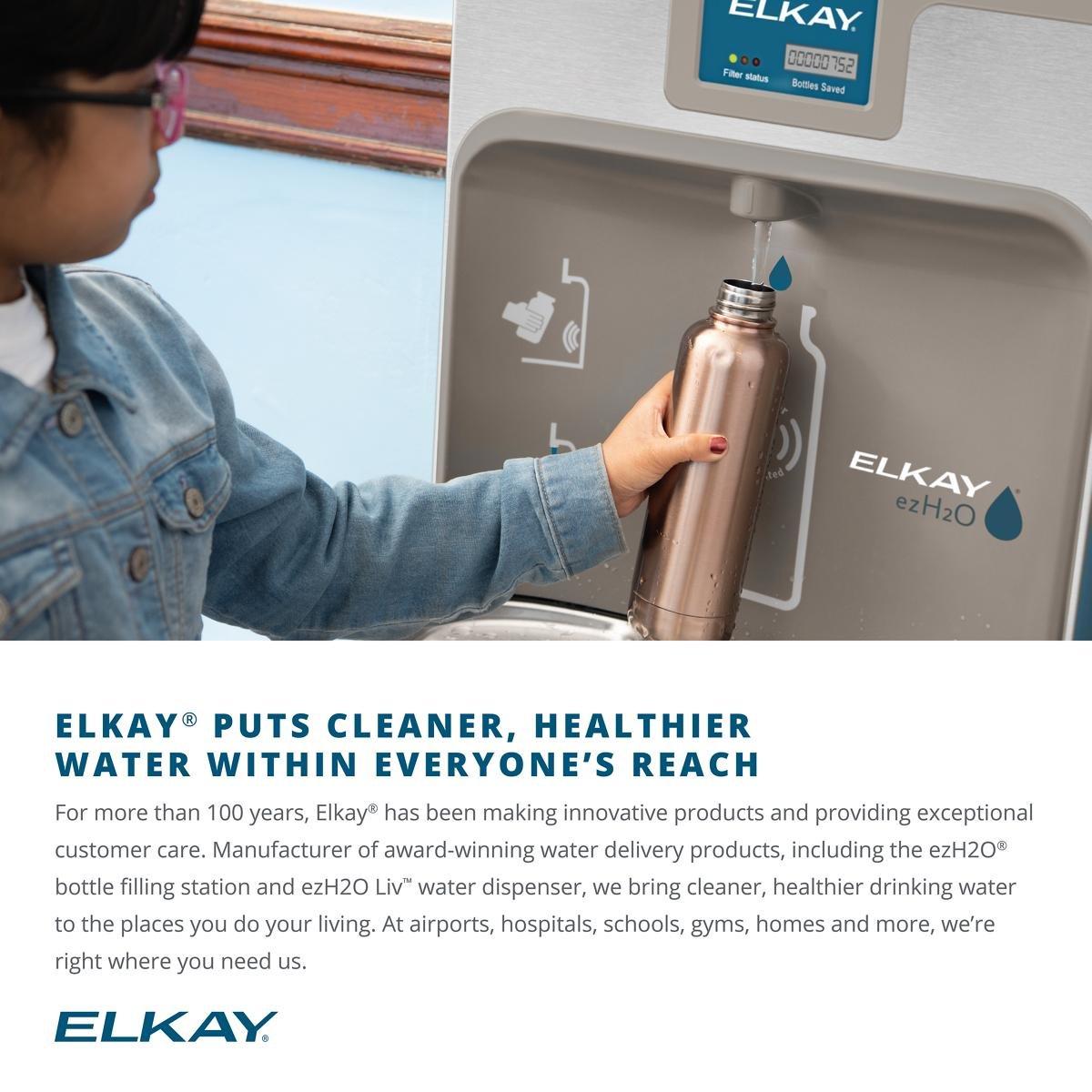 Elkay Rough Chrome Replacement Filter for EZ H2O Bottle Filling Stations 