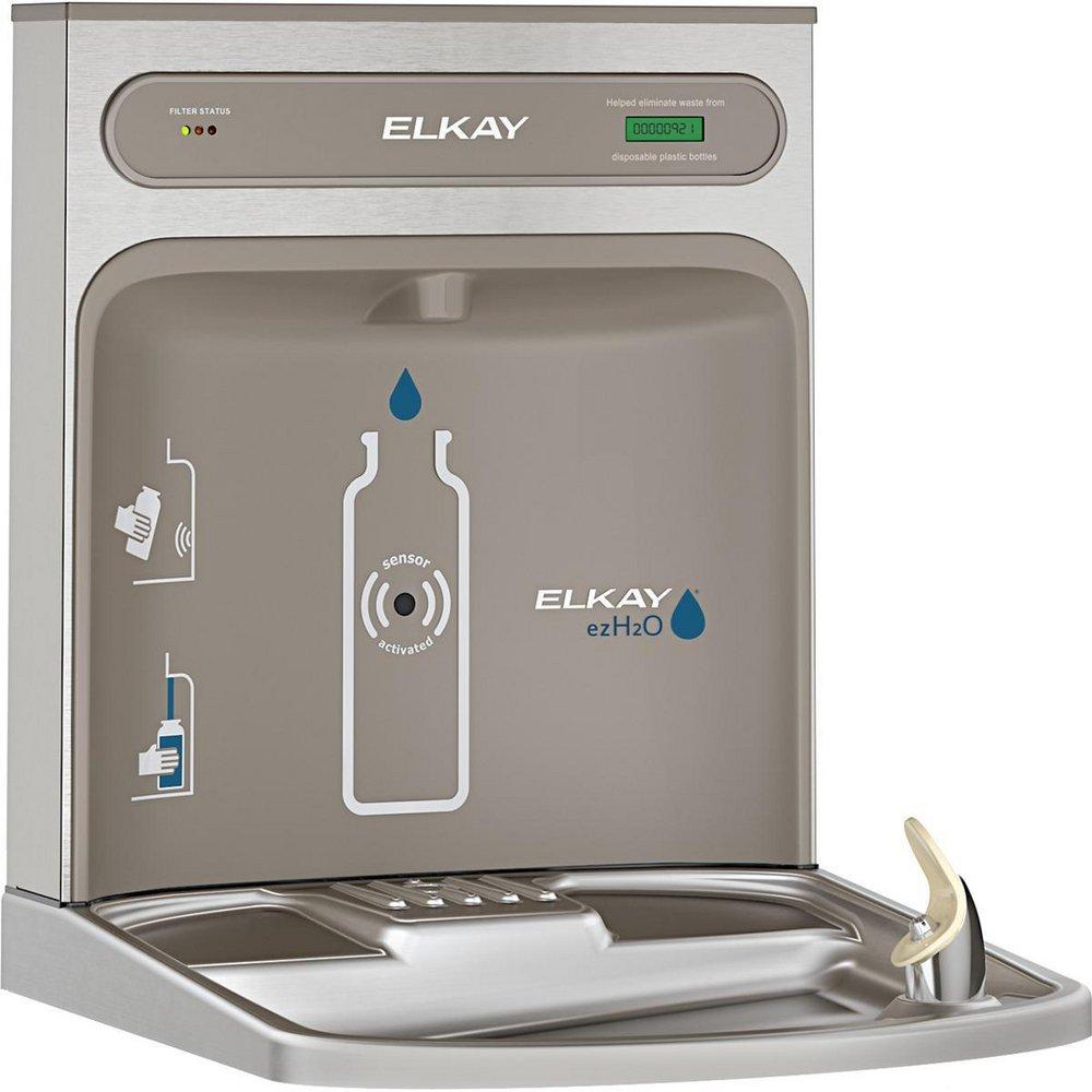 Elkay Stainless Steel Stainless Steel Indoor Bottle Filling Station 