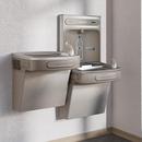 Elkay Light Grey Granite Galvanized Steel, Plastic, Rubber and Stainless Steel Indoor Bottle Filling Station 