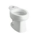 Sterling White 1.28 gpf Elongated Toilet Bowl 