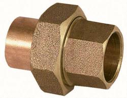 1 in. Sweat Domestic Cast Brass Union