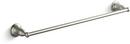 KOHLER Vibrant Brushed Nickel 24 in. Towel Bar 