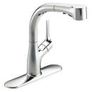 KOHLER Vibrant&reg; Stainless Single Handle Pull Out Kitchen Faucet 