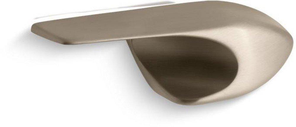 KOHLER Vibrant&reg; Brushed Bronze Left-Hand Trip Lever 