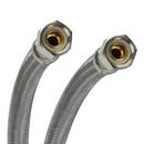 Fluidmaster Stainless Steel 3/8 in. Braided Stainless Sink Flexible Water Connector 
