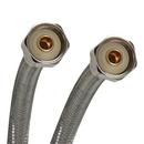1/2 x 12 in. Braided Stainless Toilet Flexible Water Connector