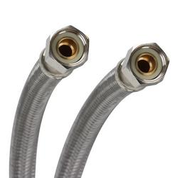 3/8 x 20 in. Braided Stainless Sink Flexible Water Connector