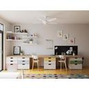 Progress Lighting White 54 in. 5-Blade Ceiling Fan 