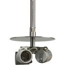 Progress Lighting Brushed Nickel 3 Light 100W Stem Mounted Pendant 