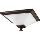 Progress Lighting Venetian Bronze 6-1/8 x 12-1/2 in. Close-to-Ceiling Light Fixture 