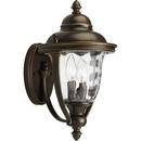 10 in. 60 W 2-Light Candelabra Lantern in Oil Rubbed Bronze