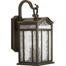 17-1/8 in. 60W 3-Light Outdoor Wall Lantern in Oil Rubbed Bronze