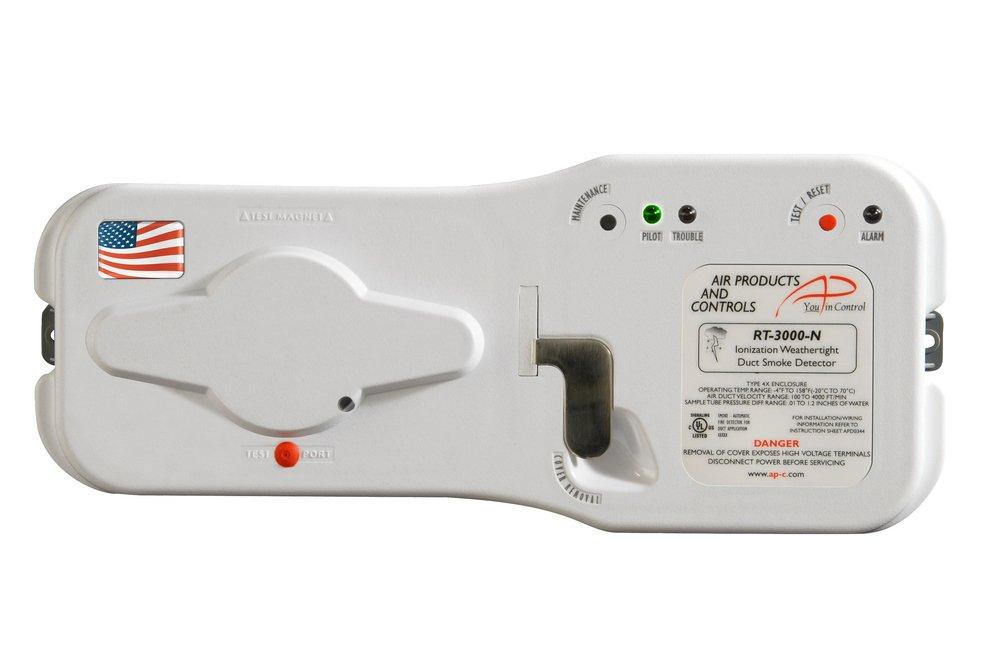 APC White Photoelectric NEMA 4x with Tight Duct Smoke Detector 