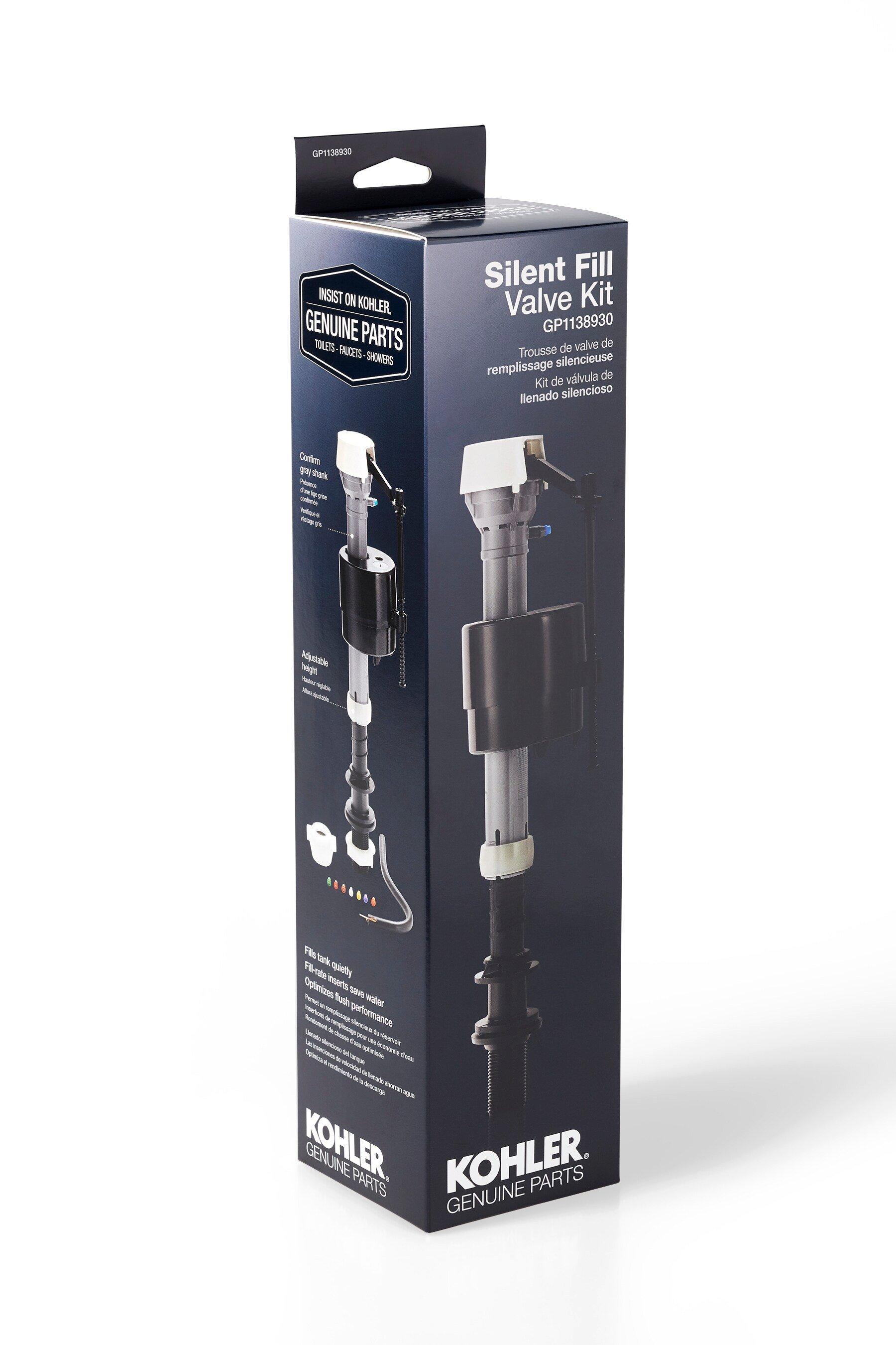 KOHLER Black Fill Valve Kit 