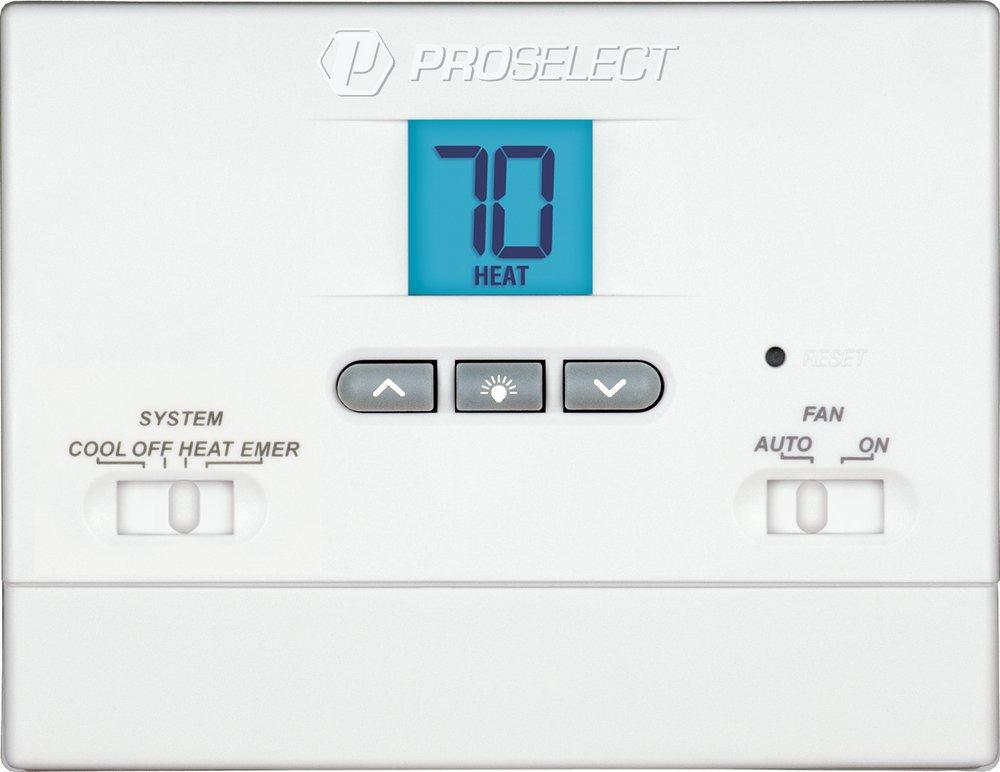 PROSELECT® 1H/1C Non-programmable Thermostat 
