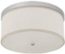 Capital Lighting Matte Nickel 40W 3-Light Medium E-26 Base Incandescent Ceiling Fixture 