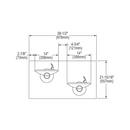 Elkay Lustrous Satin 33 x 22 in. Stainless Steel Double Bowl Drop-in Kitchen Sink in Lustrous Satin 