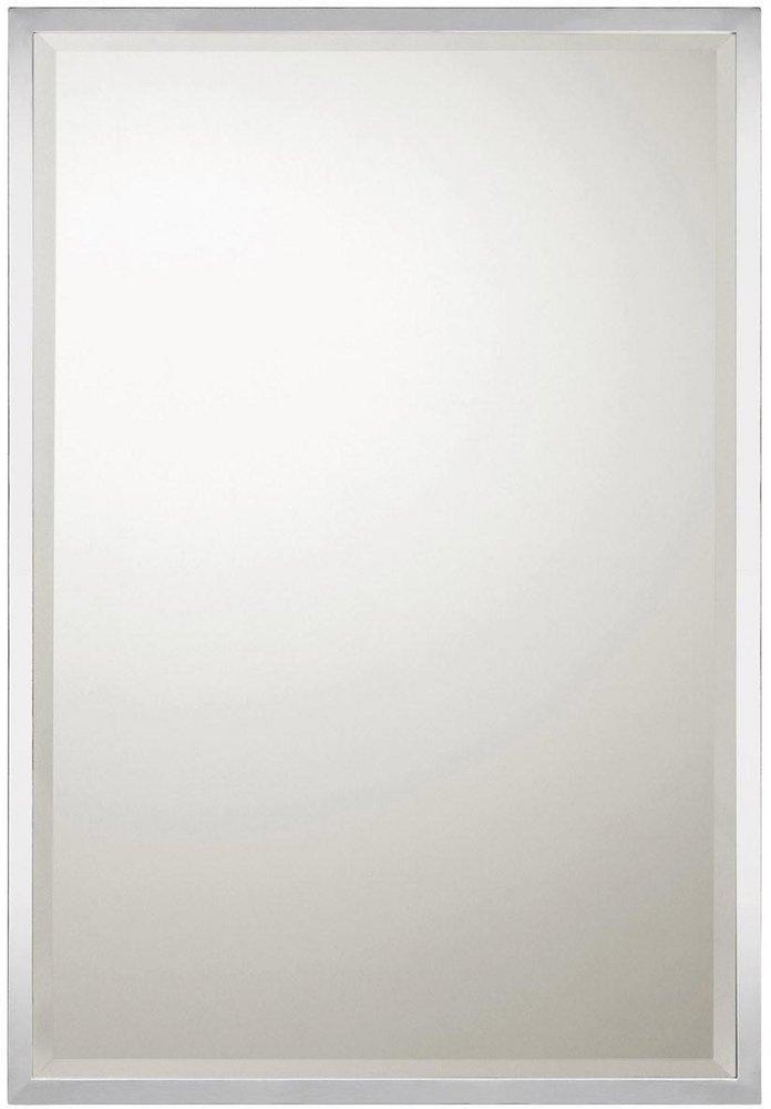 Capital Lighting Polished Nickel 38 x 26 in. Metal Mirror 