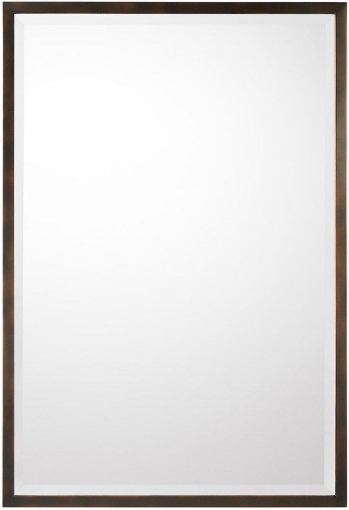 Capital Lighting Burnished Bronze 26 in. Metal Mirror 