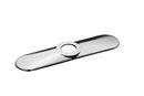 11-19/25 in. Escutcheon Plate for Three-Hole Installation in Polished Chrome