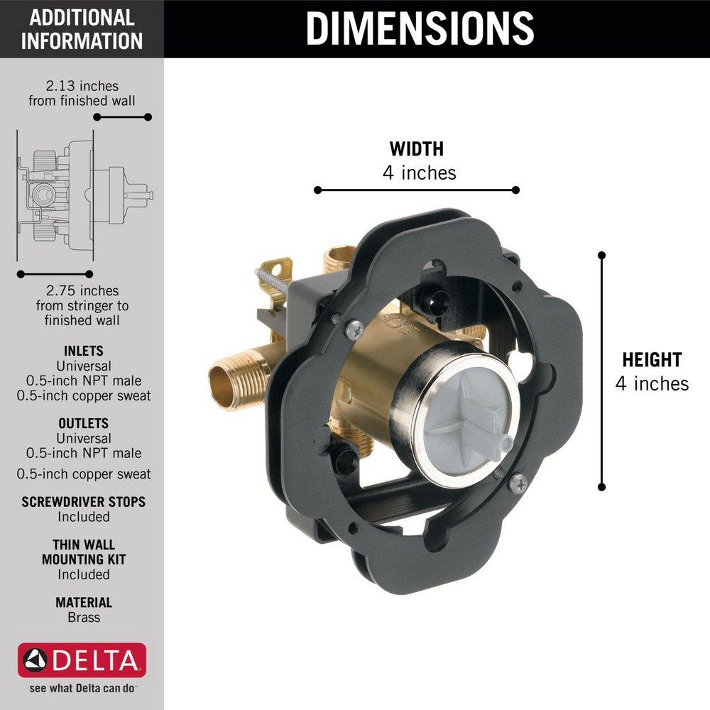 Delta Faucet Tub and Shower Valve Body 