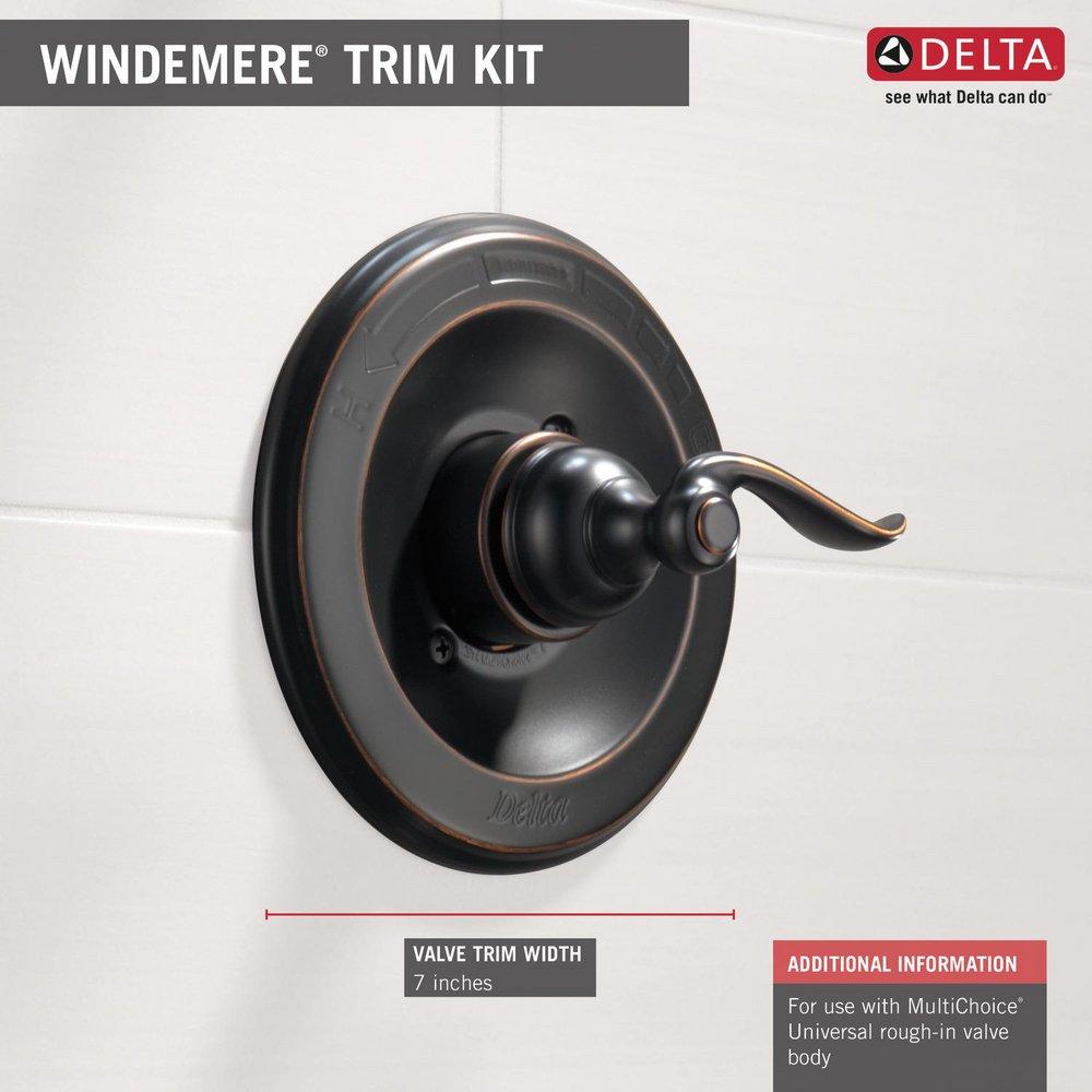 Delta Faucet Oil Bronze Valve Trim Only 