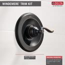 Delta Faucet Oil Bronze Valve Trim Only 