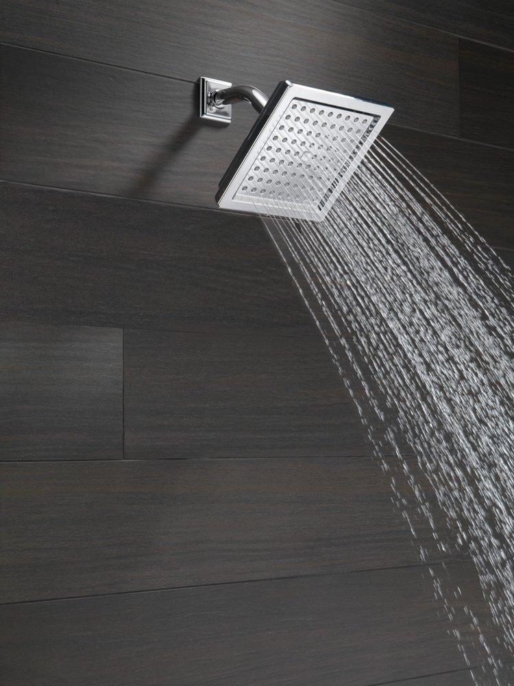 Delta Faucet Chrome Single Function Full Showerhead 